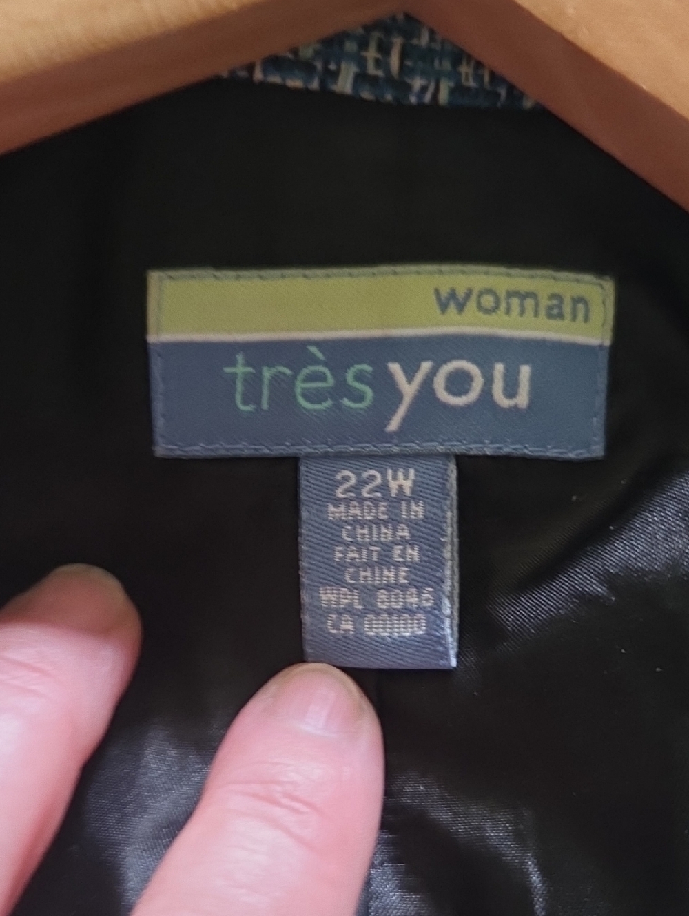 Othr Blue Tweed Single-Button Blazer - Picture 7 of 7